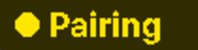 Gold dot, labeled Pairing