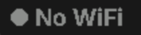 Grey dot, labeled WiFi